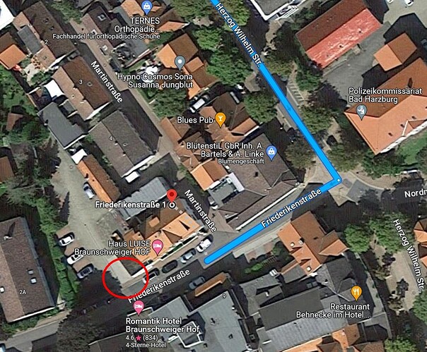 Braunschweiger Hof - Parkplatz