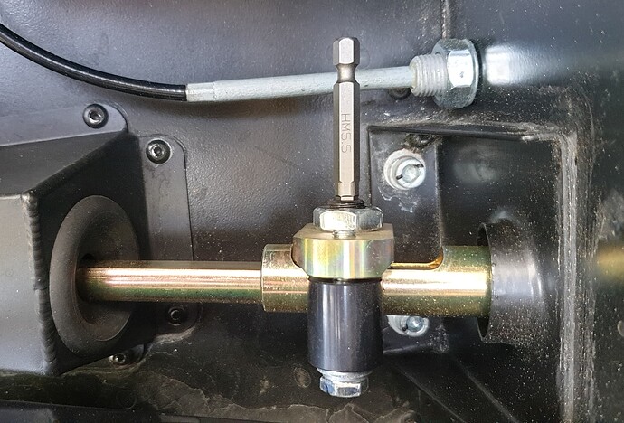 Abb 2 Axiale Lenkradverstellung